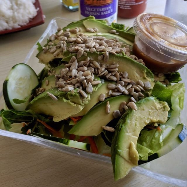 Avocado & Salad.