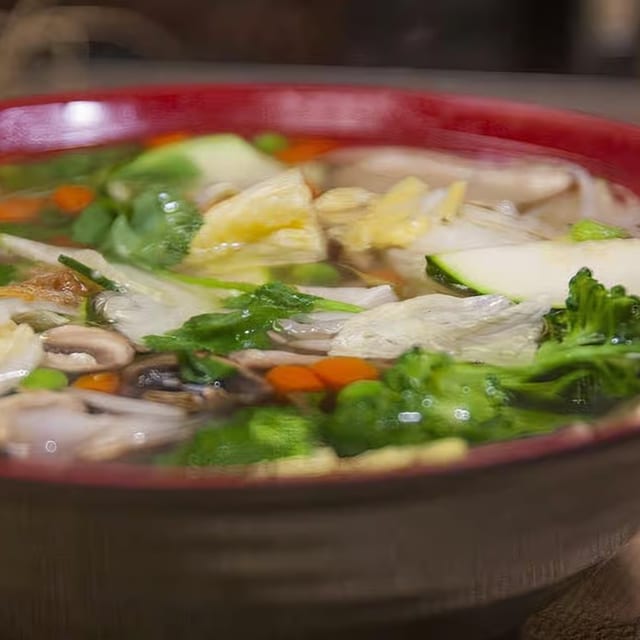 Vegetable Tofu Soup.