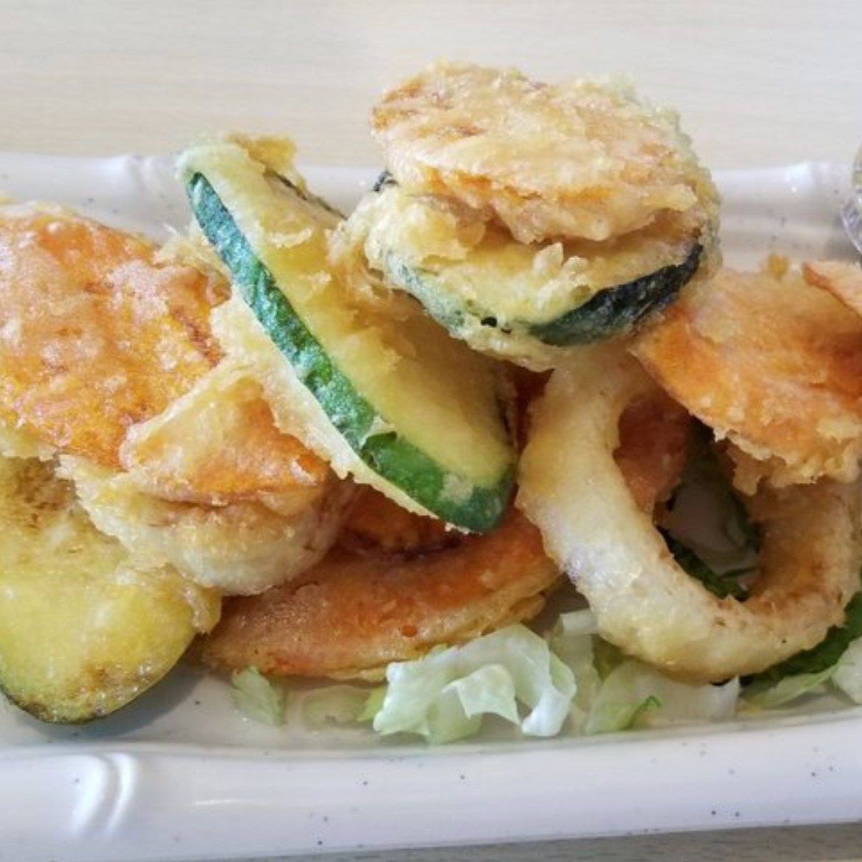 Tempura Vegetables.