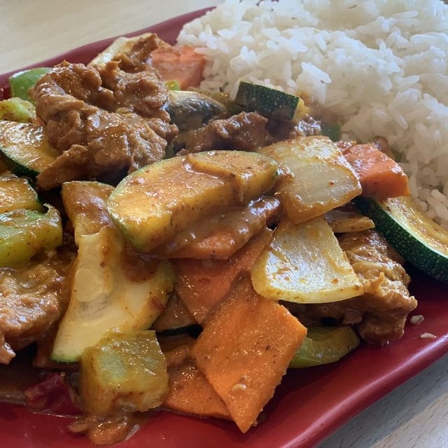Thai Yellow Curry.