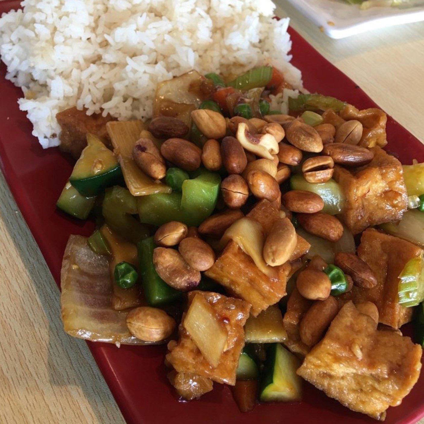 Stir-Fried with Kung Pao.