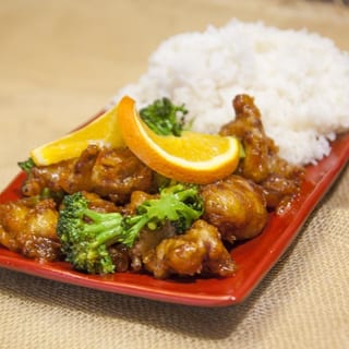 Deep Fried in Orange Peel Sauce